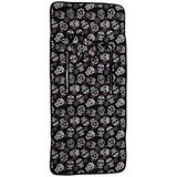 Babyline Lovely Skull - matras voor lichte stoel, uniseks, kleur: zwart