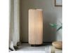 Watt & Veke Lampe sur pied Alba, lin, naturel, hauteur 72 cm