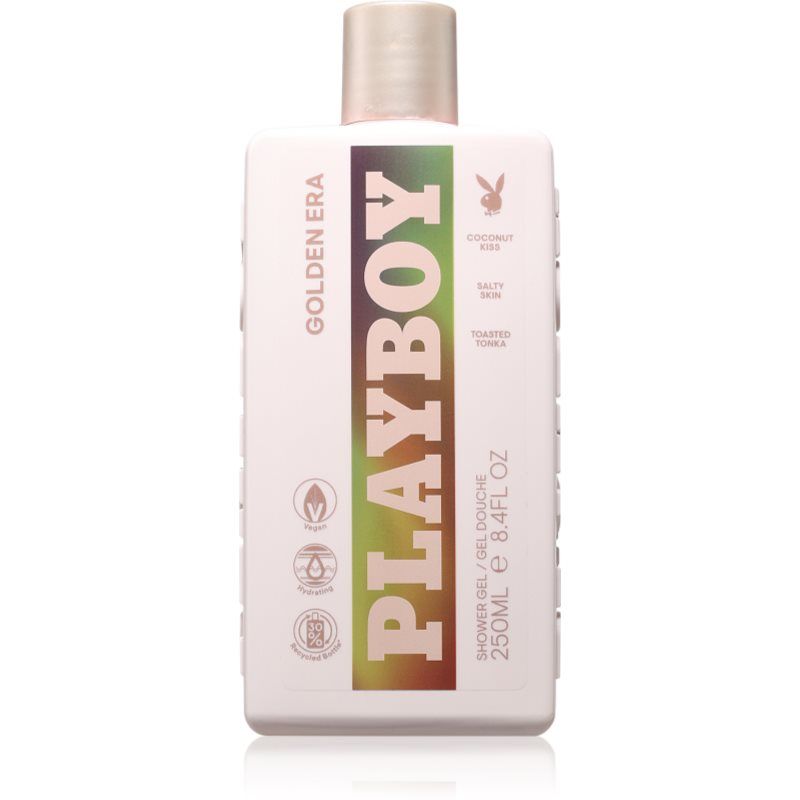 Playboy Golden Era Shower Gel, 6 x 250 ml
