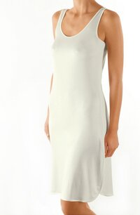 Nina von C Onderjurk Lang 100CM - Wit - Maat 5XL