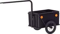 Roland Mini Boy Fietskar - Zwart - 60 Liter - Zadelpenbevestiging - 12 inch Wielmaat