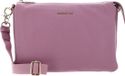MANDARINA DUCK Leren Schoudertas Mellow Leather Crossover Bag Lilac Rose Roze