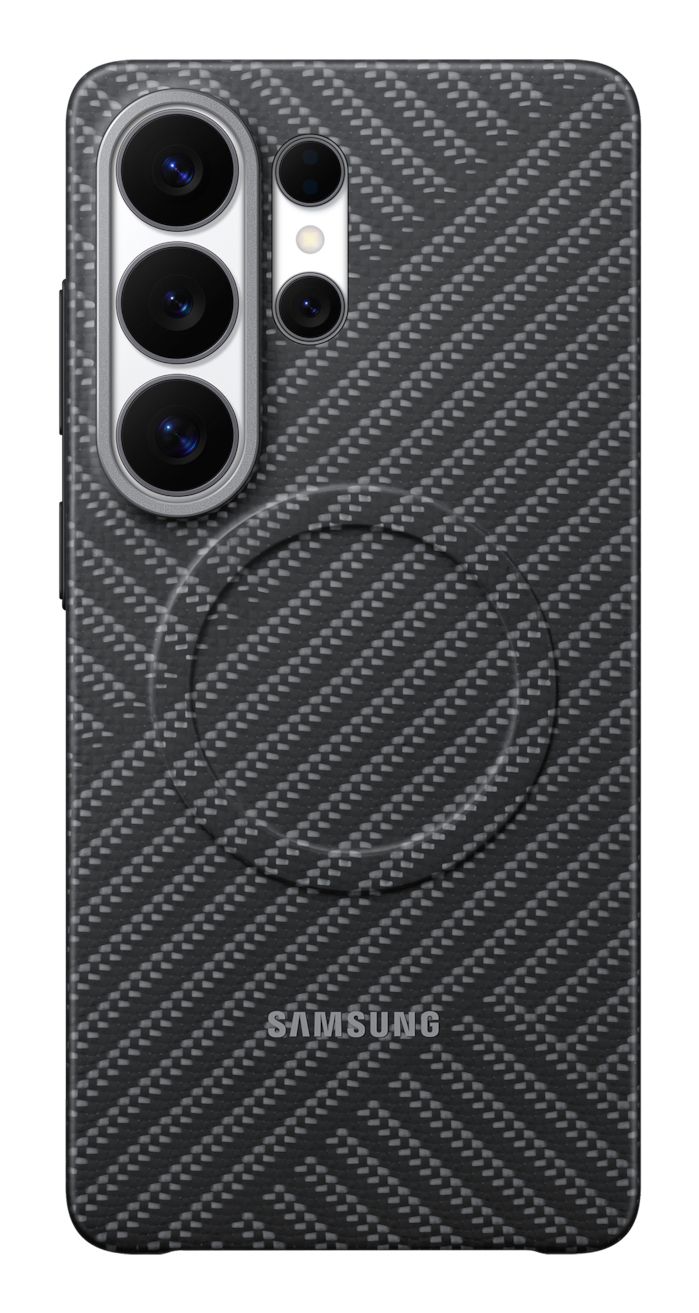 Samsung Galaxy S26 Ultra Hoesje - Carbon Magnet - Dark Gray
