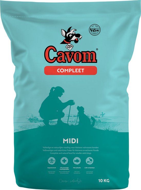 Cavom Compleet Midi - Hond - Volledig droogvoer - 10 kg