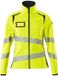 Mascot Accelerate Safe Softshell jas 19012-143 - haute visibilité jaune/bleu marine foncé - M