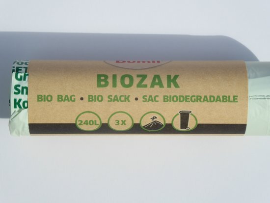 Dumil Bio Bag - biozak 240 liter - 115 x 140 cm - 15 stuks