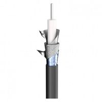 Sommer Cable 600-0131NE Videokabel 1 x 1.3 mm Zwart per meter