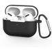 Techsuit Silicone Hoes voor Apple AirPods Pro 3, Zwart