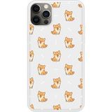 iPhone 12 Pro Shiba Bedrukt siliconen hoesje