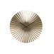 Karlsson Wandklok Sensu - goud - Ø40cm - rond - staal