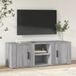 Maison Exclusive - Meuble TV gris Sonoma 100x31,5x35 cm Matériau dérivé du bois