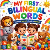 My First Bilingual Words: Animals, Colors & Toys