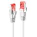 LINDY 47798 RJ45 Netwerkkabel, patchkabel CAT 6 S/FTP 10.00 m Wit Snagless 1 stuk(s)