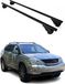 Omac Barres de toit pour Lexus RX II 2004-2009 – Tüv / Din 75302:2019 – Antivol inclus – Charge max 75 kg – 2 barres noir