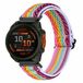 By Qubix - Elastische Solo Loop nylon bandje - Multicolor - 20mm Quickfit - Geschikt voor Garmin Fenix 9 / 9 pro - 43mm