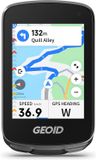 oCreon GPS-fietscomputer met kaartnavigatie - 2,8 inch kleurentouchscreen - ANT+ en Bluetooth - Waterdicht IPX7