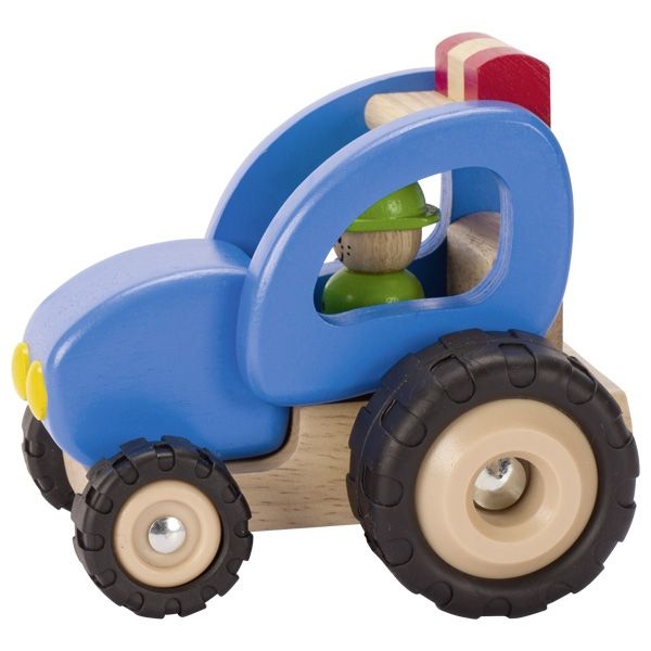 Goki Tractor - Blauw - 2+ jaar