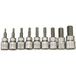Teng Tools Jeu de 8 douilles hexagonales 3/8 AF allant de 3/32 à 3/8 M3811