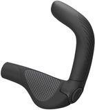 Ergon GP5 EVO Fietshandgrepen met geïntegreerde uiteinden, zwart, maat L