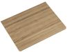 Saniclass Tops Topblad - 60x1.2x46cm - afgeronde hoeken - warm eiken
