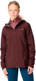 Vaude Yaras 3in1 II Anorak Imperméable Femme Polyester Dark Oak 36