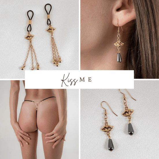 Sylvie Monthulé Set Kiss Me Goud
