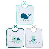 BABYCALIN - Biologische slabbetjes, 3 stuks