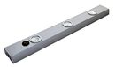 Tibelec 315340 onderbouwlamp, 3 leds, met schakelaar, zilverkleurig, kunststof