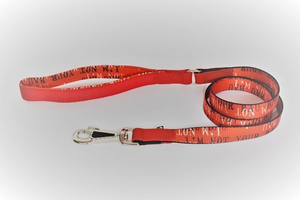 linky Hondenriem i;m not your bau-bau S