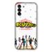 Beschermhoes Samsung Galaxy S21 Plus Beschermhoes, Manga My Hero Academia, wit