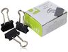 Q-Connect Foldback Clip 19 mm Zwart (Pack van 10) KF01282