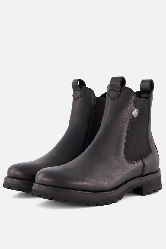 Panama Jack Francesca B1 Chelsea boots zwart Leer - Maat 40