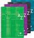 Clairefontaine 8999C, Cahier, Assorted colours, 90 g/m², Softcover, Ruled (5 x 5 mm)