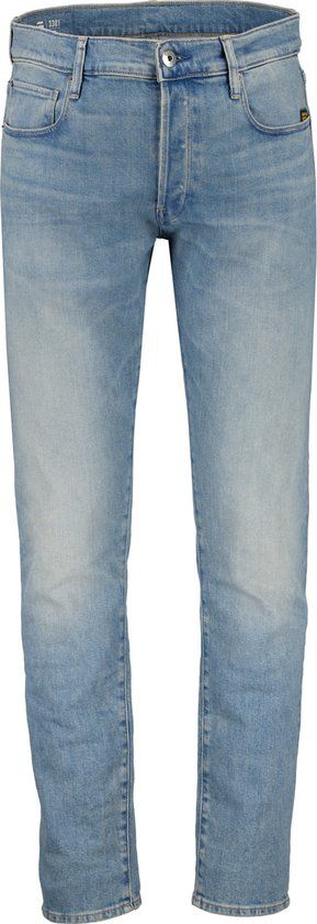 G-star 3301 Slim Fit Jeans - Blauw - Maat W33/L34