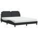 vidaXL Lit avec matelas "Zadar", noir, 160x200 cm, similicuir