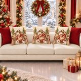 PETTI Artigiani Italiani 2 kussenslopen Kerstmis Jezus 02 35 x 35 cm