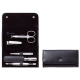 ZWILLING Classic Inox Manicure- en Pedicureset - 5-delig - Roestvrijstaal - Zwart