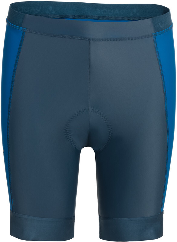 Vaude Advanced III fietsbroek kort Heren blauw