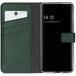 Selencia Étui portefeuille en cuir Samsung Galaxy A32 (5G) - Vert