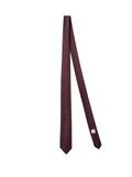 Calvin Klein Stropdas 'TRENTO' bordeauxrood / wit