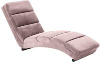 Giga Living Ligstoel Wikra - Roze Stof - 170x60x82cm