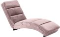 Giga Living Ligstoel Wikra - Roze Stof - 170x60x82cm