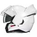 HJC, casque moto modulable I100 blanc nacré, M