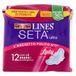 Fater Spa Silk Lines Ultra Serviettes hygiéniques avec ailettes 12 Pièces