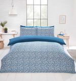 Rapport Home Dekbedovertrek Pebbles - blauw - microvezel - 2-persoons - 200x200 cm