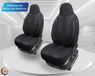 Smart Fortwo W451 Housse de siège de voiture, set de 2, noir