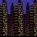 Group Cross Culture Cityscape Plastic Backdrop
