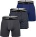 Scotch & Soda Heren Boxershorts Gestreept Grijs/Navy M