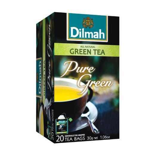 Dilmah All Natural Green Tea Pure Green 20st