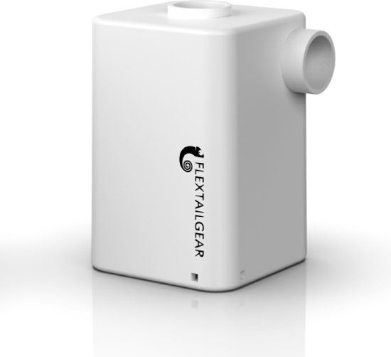 Flextail Gear Max Pump Plus - Wit - Lichtgewicht opblaas luchtbed pomp